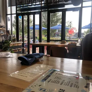 Indoor high top seating