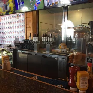 Also great craft beer brewed on site.