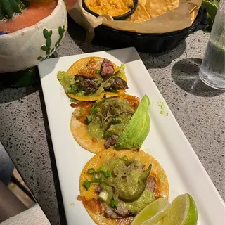 Tacos de Rib Eye Steak