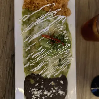 Sinoloa Seafood Enchiladas