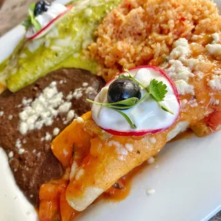 Cabo Surf & Turf Enchiladas