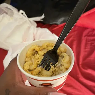Now this was so damn good I&apos;ll be back for sure!!!  Crab Mac n cheese perfect