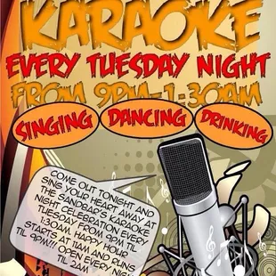karaoke flyer