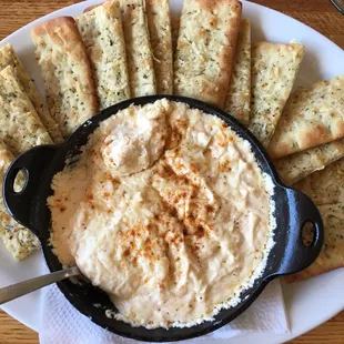 Hot crab dip, delish!