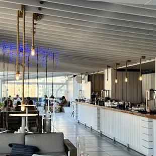 people sitting at the bar