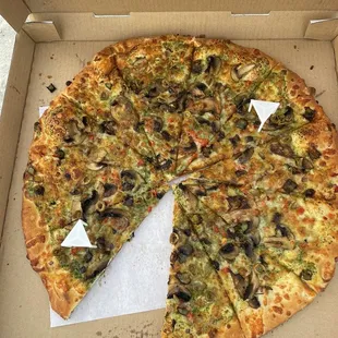 Tree Hugger Pizza