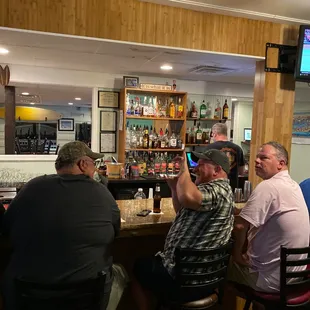 Bar area.