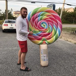 Drew is the winner of our ice cream eating co test 6/8/18!