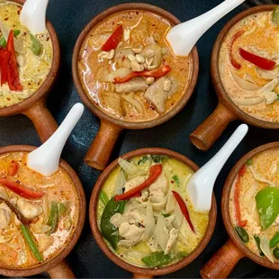 Thai curries