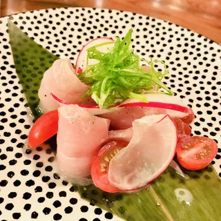 Hamachi Crudo