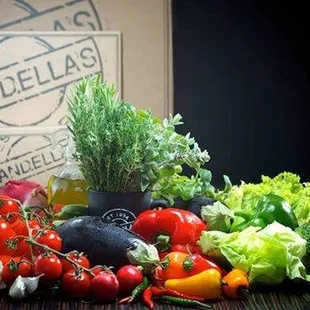 a variety of vegetables