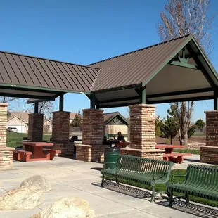 Decent seating area.