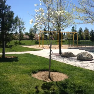 Beautiful park by Mary Sanders School