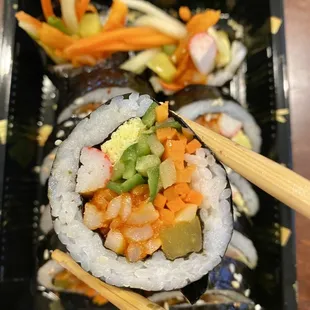 Spicy Squid Kimbap