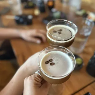 Espresso martini &amp; NA espresso martini