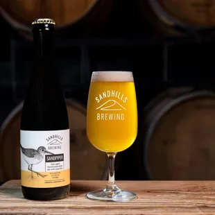 Sandhills Brewing - Sandpiper with Peach