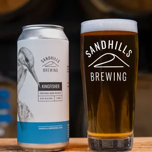 Sandhills Brewing - Kingfisher, Kolsch