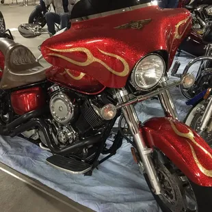 2016 Abate Bike Show - custom paint by Benner Custom Airbrushing. Amazing work!Facebook.com/BennerCustomAirbrushing/