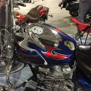 2016 Abate Bike Show - custom paint by Benner Custom Airbrushing. Amazing work!Facebook.com/BennerCustomAirbrushing/