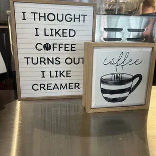 Have some coffee while you wait for the fresh baked goodness!