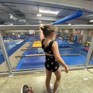 Viewing area for the parents