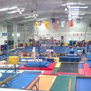 Love all the bright colors inside.