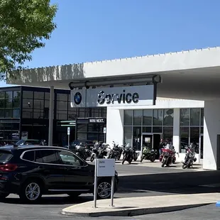 The service entrance