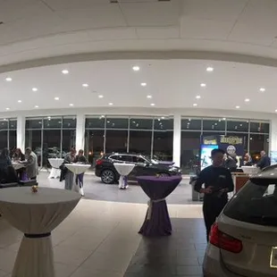 Panorama from the center side near to the entrance