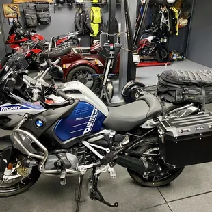 Prepped and ready for my Mexico trip ... Sandia BMW Trophy - Great Sales Support from Matt Sawyer (goes by Brett)