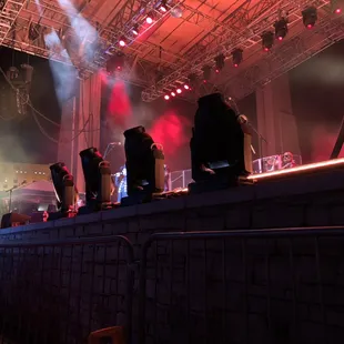 Front row view.  NOTHING. Not allowed to stand!!