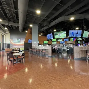 Main bar with extra seating