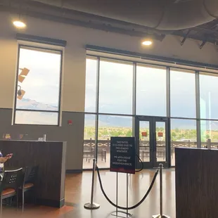 Southeast view from the bar