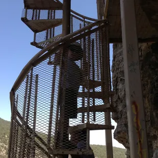 The Cave is upstairs