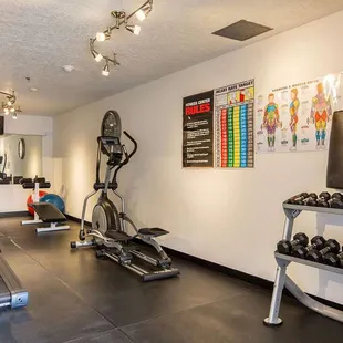 Health club  fitness center  gym