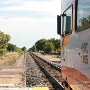 Train at the Sandia Pueblo Station