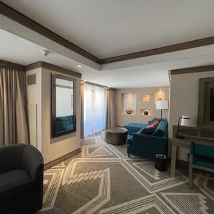 Bedroom sitting area