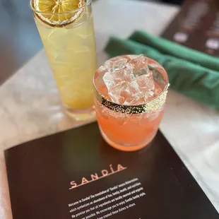 The Sandía Margarita - fabulous!