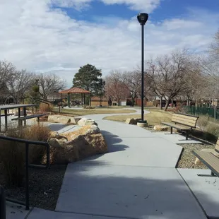 Lovely curved pathways