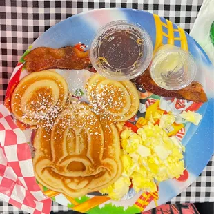 Mikey mouse pancake