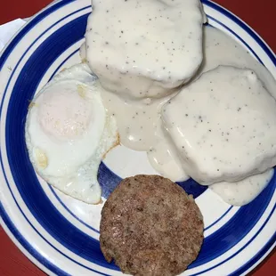 biscuits and gravy