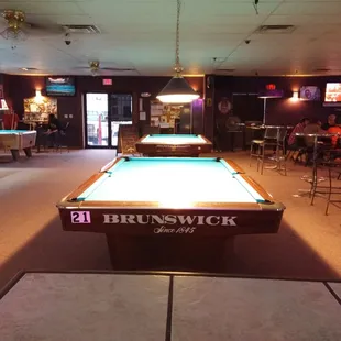 2 9ft Brunswick tables
