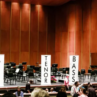 Assigned Seating at the Sandler Center