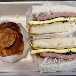 Spam Musubi Sandwich