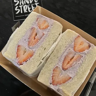 Ube Fruit Sando