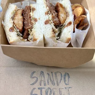 Tonkatsu Sandwich