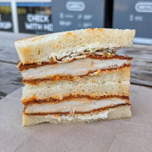 Spicy Truffle Chicken Katsu Sando | Instagram: @telephonesmoothie