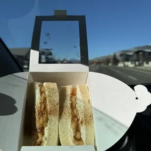 Apple something sandwich