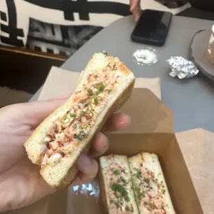 Lobster sandwich
