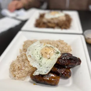 Longganisa silog