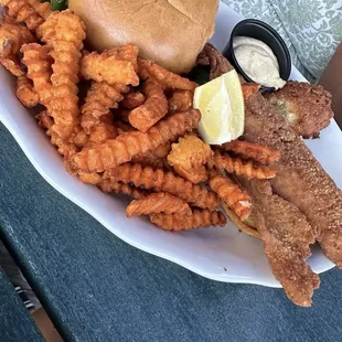 Blackened Grouper Sandwich